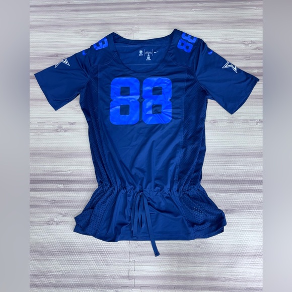Nike On-Field Womens XL 88 Dez Bryant Dallas Cowboys Draw String NFL Jersy Dress - Picture 1 of 8